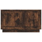 vidaXL Comodă TV, stejar afumat, 80x35x45 cm, lemn prelucrat vidaXL Comodă TV, stejar afumat, 80x35x45 cm, lemn prelucrat
