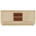 vidaXL Comodă TV, stejar sonoma, 102x35x45 cm, lemn prelucrat vidaXL Comodă TV, stejar sonoma, 102x35x45 cm, lemn prelucrat