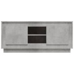 vidaXL Comodă TV, gri beton, 102x35x45 cm, lemn prelucrat vidaXL Comodă TV, gri beton, 102x35x45 cm, lemn prelucrat