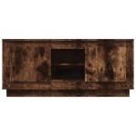 vidaXL Comodă TV, stejar afumat, 102x35x45 cm, lemn prelucrat vidaXL Comodă TV, stejar afumat, 102x35x45 cm, lemn prelucrat
