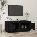 vidaXL Măsuță de cafea, negru, 102x50x44 cm, lemn prelucrat vidaXL Măsuță de cafea, negru, 102x50x44 cm, lemn prelucrat