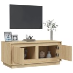vidaXL Măsuță de cafea, stejar sonoma, 102x50x44 cm, lemn prelucrat vidaXL Măsuță de cafea, stejar sonoma, 102x50x44 cm, lemn prelucrat