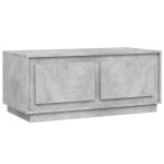 vidaXL Măsuță de cafea, gri beton, 102x50x44 cm, lemn prelucrat vidaXL Măsuță de cafea, gri beton, 102x50x44 cm, lemn prelucrat