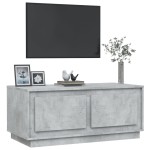 vidaXL Măsuță de cafea, gri beton, 102x50x44 cm, lemn prelucrat vidaXL Măsuță de cafea, gri beton, 102x50x44 cm, lemn prelucrat