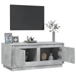 vidaXL Măsuță de cafea, gri beton, 102x50x44 cm, lemn prelucrat vidaXL Măsuță de cafea, gri beton, 102x50x44 cm, lemn prelucrat
