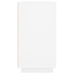 vidaXL Dulap, alb, 80x34x75 cm, lemn prelucrat