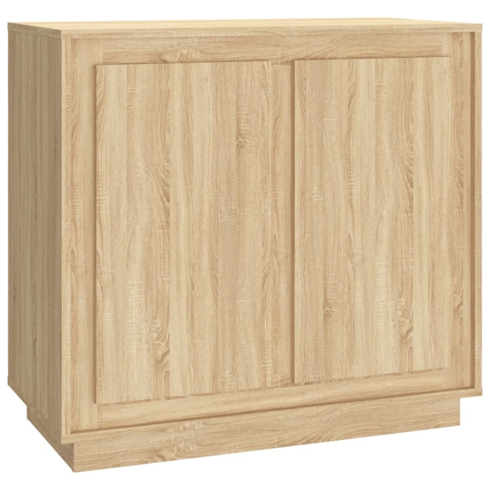 vidaXL Dulap, stejar sonoma, 80x34x75 cm, lemn prelucrat