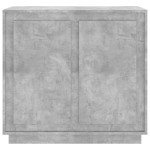 vidaXL Dulap, gri beton, 80x34x75 cm, lemn prelucrat