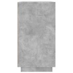 vidaXL Dulap, gri beton, 80x34x75 cm, lemn prelucrat