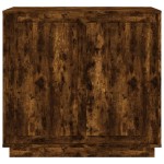 vidaXL Dulap, stejar fumuriu, 80x34x75 cm, lemn compozit vidaXL Dulap, stejar fumuriu, 80x34x75 cm, lemn compozit
