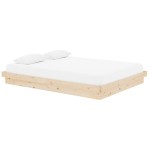 vidaXL Cadru de pat King Size, 150x200 cm, lemn masiv vidaXL Cadru de pat King Size, 150x200 cm, lemn masiv