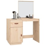 vidaXL Masă de toaletă, 95x50x134 cm, lemn masiv de pin