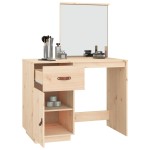 vidaXL Masă de toaletă, 95x50x134 cm, lemn masiv de pin