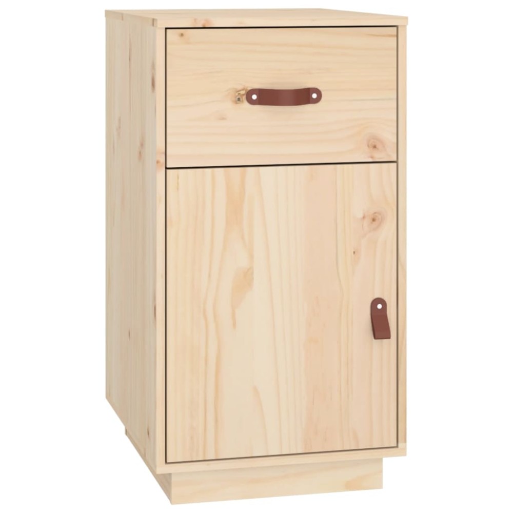 vidaXL Dulap de birou, 40x50x75 cm, lemn masiv de pin