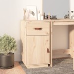 vidaXL Dulap de birou, 40x50x75 cm, lemn masiv de pin vidaXL Dulap de birou, 40x50x75 cm, lemn masiv de pin