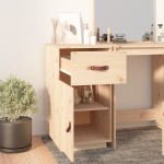vidaXL Dulap de birou, 40x50x75 cm, lemn masiv de pin vidaXL Dulap de birou, 40x50x75 cm, lemn masiv de pin