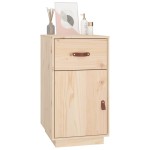 vidaXL Dulap de birou, 40x50x75 cm, lemn masiv de pin vidaXL Dulap de birou, 40x50x75 cm, lemn masiv de pin