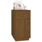 vidaXL Birou, maro miere, 40x50x75 cm, lemn masiv de pin