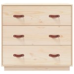 vidaXL Dulap, 80x40x75 cm, lemn masiv de pin vidaXL Dulap, 80x40x75 cm, lemn masiv de pin