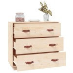 vidaXL Dulap, 80x40x75 cm, lemn masiv de pin vidaXL Dulap, 80x40x75 cm, lemn masiv de pin