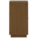 vidaXL Dulap, maro miere, 34x40x75 cm, lemn masiv de pin