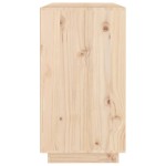 vidaXL Dulap, 100x40x75 cm, lemn masiv de pin