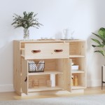 vidaXL Dulap, 98,5x40x75 cm, lemn masiv de pin vidaXL Dulap, 98,5x40x75 cm, lemn masiv de pin