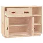 vidaXL Dulap, 98,5x40x75 cm, lemn masiv de pin vidaXL Dulap, 98,5x40x75 cm, lemn masiv de pin