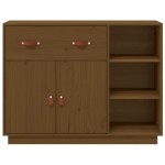 vidaXL Dulap, maro miere, 98,5x40x75 cm, lemn masiv de pin