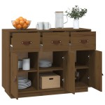 vidaXL Servantă, maro miere, 100x40x75 cm, lemn masiv de pin