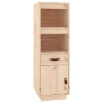 vidaXL Dulap înalt, 34x40x108,5 cm, lemn masiv de pin vidaXL Dulap înalt, 34x40x108,5 cm, lemn masiv de pin
