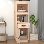 vidaXL Dulap înalt, 34x40x108,5 cm, lemn masiv de pin vidaXL Dulap înalt, 34x40x108,5 cm, lemn masiv de pin