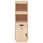 vidaXL Dulap înalt, 34x40x108,5 cm, lemn masiv de pin vidaXL Dulap înalt, 34x40x108,5 cm, lemn masiv de pin