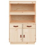 vidaXL Dulap înalt, 67x40x108,5 cm, lemn masiv de pin vidaXL Dulap înalt, 67x40x108,5 cm, lemn masiv de pin