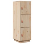 vidaXL Dulap înalt, 34x40x108,5 cm, lemn masiv de pin vidaXL Dulap înalt, 34x40x108,5 cm, lemn masiv de pin
