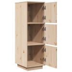 vidaXL Dulap înalt, 34x40x108,5 cm, lemn masiv de pin vidaXL Dulap înalt, 34x40x108,5 cm, lemn masiv de pin