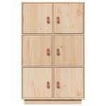 vidaXL Dulap înalt, 67x40x108,5 cm, lemn masiv de pin vidaXL Dulap înalt, 67x40x108,5 cm, lemn masiv de pin