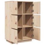 vidaXL Dulap înalt, 67x40x108,5 cm, lemn masiv de pin vidaXL Dulap înalt, 67x40x108,5 cm, lemn masiv de pin