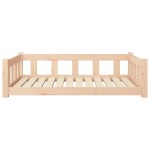 vidaXL Pat pentru câini, 105,5x75,5x28 cm, lemn masiv de pin vidaXL Pat pentru câini, 105,5x75,5x28 cm, lemn masiv de pin