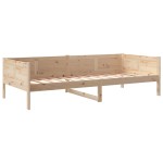 vidaXL Pat de zi, 80x200 cm, lemn masiv de pin vidaXL Pat de zi, 80x200 cm, lemn masiv de pin