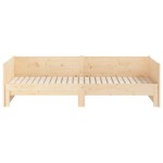 vidaXL Pat extensibil de zi, 2x(90x190) cm, lemn masiv de pin