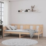 vidaXL Pat de zi, 80x200 cm, lemn masiv de pin vidaXL Pat de zi, 80x200 cm, lemn masiv de pin