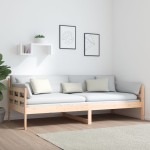 vidaXL Pat de zi, 90x200 cm, lemn masiv de pin vidaXL Pat de zi, 90x200 cm, lemn masiv de pin