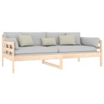vidaXL Pat de zi, 90x190 cm, lemn masiv de pin vidaXL Pat de zi, 90x190 cm, lemn masiv de pin