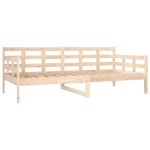 vidaXL Pat de zi, 90x190 cm, lemn masiv de pin vidaXL Pat de zi, 90x190 cm, lemn masiv de pin