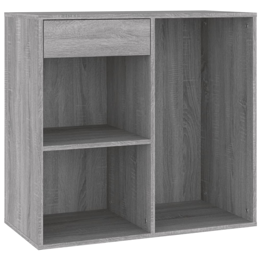 vidaXL Dulap de cosmetice, gri sonoma, 80x40x75 cm, lemn prelucrat