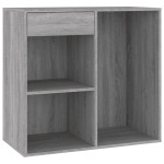 vidaXL Dulap de cosmetice, gri sonoma, 80x40x75 cm, lemn prelucrat vidaXL Dulap de cosmetice, gri sonoma, 80x40x75 cm, lemn prelucrat
