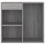 vidaXL Dulap de cosmetice, gri sonoma, 80x40x75 cm, lemn prelucrat vidaXL Dulap de cosmetice, gri sonoma, 80x40x75 cm, lemn prelucrat