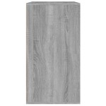 vidaXL Dulap de cosmetice, gri sonoma, 80x40x75 cm, lemn prelucrat vidaXL Dulap de cosmetice, gri sonoma, 80x40x75 cm, lemn prelucrat
