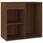 vidaXL Dulap de cosmetice, stejar maro, 80x40x75 cm, lemn prelucrat vidaXL Dulap de cosmetice, stejar maro, 80x40x75 cm, lemn prelucrat